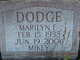  Marilyn E “Mikey” Dodge