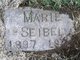  Marie <I>Regehr</I> Seibel