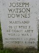  Joseph Watson Downes