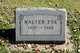  Walter Fox