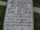  Kellah Angeline <I>Yaun</I> Randall
