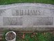  Mary E <I>Williams</I> Williams