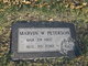  Marvin W. “Pete” Peterson