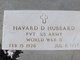  Havard D Hubbard