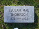  Beulah Mae Thompson