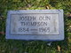  Joseph Olin Thompson