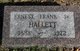  Ernest Franklin Hallett
