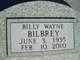 Billy Wayne Bilbrey Photo