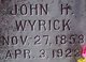  John Henry Wyrick