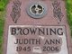  Judith Ann <I>Sullivan</I> Browning