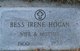  Bess Irene <I>Fisk</I> Hogan