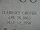  Clarence Grover Collum