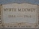  Myrtle Mae <I>Payne</I> Dowdy