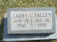  Carey L. Talley