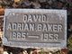  David Adrian Baker
