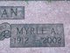  Myrle A <I>Allen</I> Strachan
