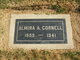  Almira Adella “Della” <I>Marsh</I> Freeland Cornell