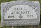  Orla L. Ashcraft