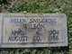  Helen <I>Snelgrove</I> Wilson