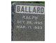 Ralph B Ballard