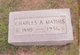  Charles A Mathis