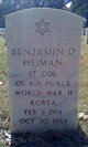  Benjamin D. Heiman