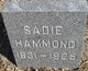  Sadie Hammond