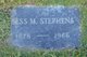  Bess M. Stephens