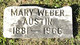 Profile photo:  Mary <I>Weber</I> Austin