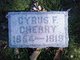  Cyrus F Cherry