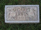  Margaret <I>Keffer</I> Erwin