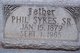  Phil Sykes Sr.