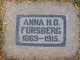  Anna H. <I>Olson</I> Forsberg