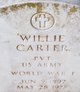  Willie Carter