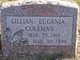  Lillian Eugenia Coleman