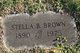  Stella A <I>Bent</I> Brown