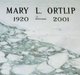  Mary Louise <I>Smale</I> Ortlip
