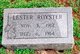  Lester Royster