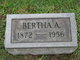  Bertha A. Fullerton