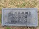  John Bible Alder