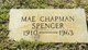  Ida Mae <I>Chapman</I> Spencer