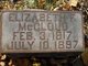  Elizabeth F. <I>Peirce</I> McCloud