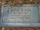  Annie E Cox