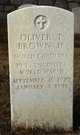  Oliver Thomas Brown Jr.