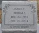 Janice F Bridges Photo
