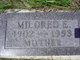  Mildred E Watson