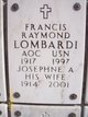  Francis Raymond Lombardi