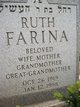  Ruth Farina
