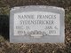  Nannie Frances “Nan” <I>Knott</I> Sydenstricker