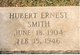  Hubert Ernest Smith
